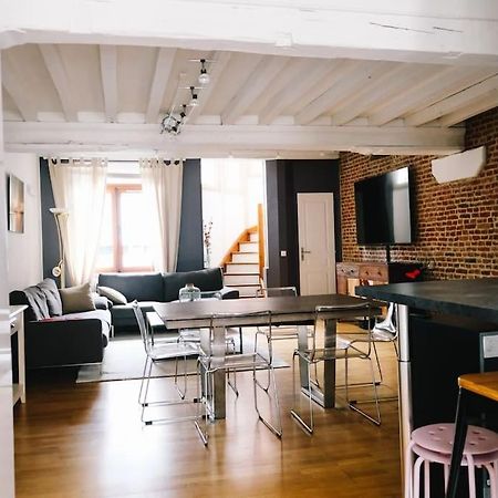 Magnifique Duplex De 90M² Au Coeur De Lille Apartment Luaran gambar